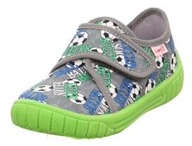 Superfit Jungen Bill Hausschuhe, Grau Mehrfarbig 2050, 34 EU