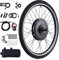 Frederimo E-Bike Umbausatz mit LCD Display, 28 Zoll Elektro-Fahrrad E-Bike Conversion Kit 48V 1000W Motor Elektrofahrrad Umbausatz für Hinterrad