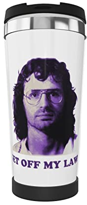 Doppelisolierte Kaffeetasse, David Koresh, Get Off My Lawn!, Serienmörder, Kultführer, dunkler Humor, 400 ml