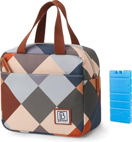 Brisby 4L Kühltasche Lunchtasche – Kompakte isolierte Tasche für Arbeit, Schule & unterwegs