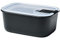 Mepal - Boîte de conservation alimentaire EasyClip - Boîte de rangement avec couvercle et fermeture à pression - Pour le micro-ondes, le four à vapeur et le congélateur – 700 ml – Nordic black