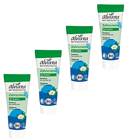Zahncreme Bio-Kräuter 4x 75ML