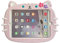 für 2017 iPad 5th Gen / 2018 iPad 6th Gen 9.7 Zoll Hülle, CrazyLemon mit 360° Drehbarem Ständer Kawaii Cartoon Süße Weich Silikon Schutzhülle mit Schlüsselband - Blumen Vögel