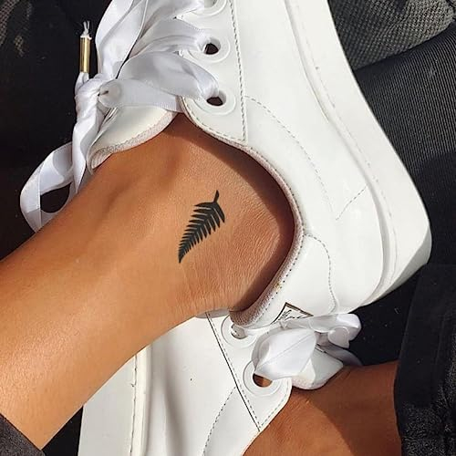 Inkster® Farn Tattoo | Temporäres Tattoo mit EU-Kosmetikzertifizierung | wasserfest + vegan | revolutionäres 2-Wochen-Tattoo | Fake Tattoos und Klebetattoos für Erwachsene