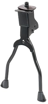 SECURA Fahrradständer 26' 28' elegant und robust Zweibeinständer Stahl schwarz
