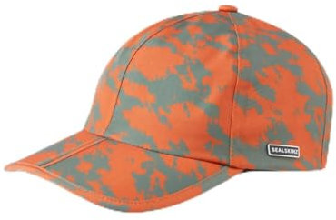 SealSkinz Unisex Salle Schirmmütze wasserdicht faltbar Baseballkappe, Orange Print, One Size
