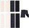 BENECREAT 8 Style Corset Bra Extender Hook 3 Rows 7/9 Hooks Black & Navajo Faja Extender White Women's Longline Corset Bra Extender for Bustiers Shapewear Waist Trainer