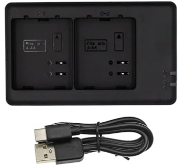 Rapid Battery Charger for Arlo go 2 Arlo Pro 3 XL Pro 4 XL Camera fits VMA5400 A-7a A-14