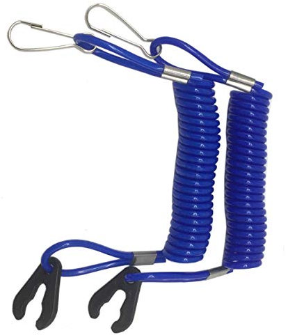 Knadgbft Lot de 2 cordons de sécurité pour moteur hors-bord