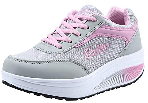 Kobilee Orthoback Schuhe Damen - Walking Weite H Schuhe Slip on Mit Fussbett Orthopädische Schuhe Füße Gr.35-42 Sportschuhe Weiss Schwarz Orthoback Schuhe Outdoor Schlupfschuhe Stretch