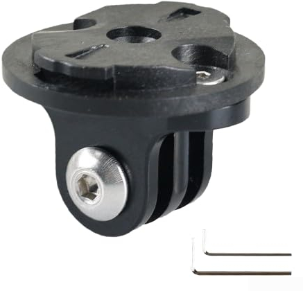 YUANGANG Adaptador de Soporte Macho para computadora de Bicicleta para Soporte de extensión de vástago de Bicicleta para GoPro (Macho)