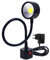 Loufy LED Arbeits Scheinwerfer Magnet Fuß Flexible Schwanen Hals Lampe 220V 5W für Dreh Maschine FräS Bohr Maschine Industrie Beleuchtung, EU Stecker