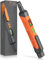Neoteck Détecteur de Fuites de Gaz Naturel avec Alarme Sonore Visuelle Analyseur de Combustion Portable Localiser Les Fuites de Méthane Essence Propane Stup CO2 pour Camping Car Maison - Orange