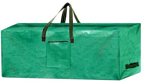 BLADO Waterproof Large Christmas Tree Storage Bag - Perfect for 6ft, 7ft & 8ft Trees (Green)