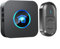 Wireless Doorbell, IP55 Waterproof Battery Operated Cordless Doorbell Operating at 1,000 Feet Long Range with 5-7 Melodies 5 Volume Levels LED Light for Home, School, Office