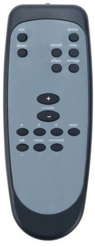 ALLIMITY Télécommande Compatible avec Logitech Computer Speaker Z-5400 Z-5450 Z-5500 Z-680 Z5400 Z5450 Z5500 Z680