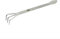 CQEAZ Spatule de jardinage à 3 dents en acier inoxydable pour ameublir les racines du sol, bonsaï, outil avec poignée ergonomique