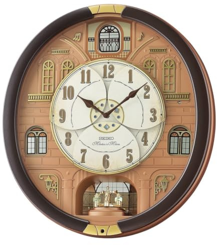 Seiko Melodies in Motion Wanduhr QXM601B