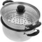 SMASOLO Stainless Steel Kitchen Steam Pot Heavy Duty Steamer for Cooking Dual Handle Design Non Stick for Soup and Stew Easy to Clean Versatile Kitchen Essential