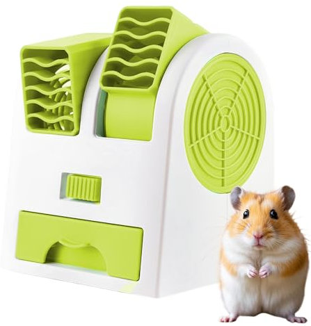 Kennel Fan – Pet Box Ventilatore per il raffreddamento di cani, ventola a batteria, dispositivo silenzioso, per viaggi, soggiorno, balcone, campeggio