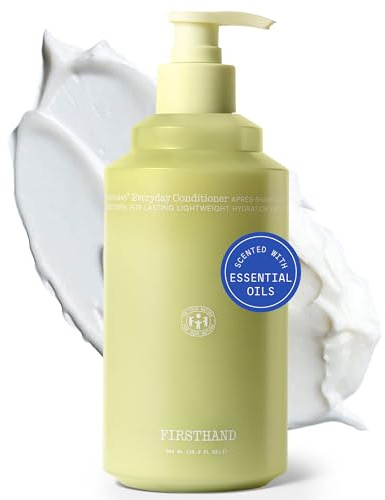 Firsthand Everyday Conditioner 500ml Haarspülung mit Jojobaöl & Aloe feuchtigkeitsspendend vegan leicht recycelbare Verpackung für alle Haartypen