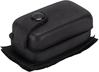 Aramox 9V Battery Pouch, PU Guitar Bass Pickup Accessories with Smooth Surface, for Music Lovers and Guitar Players