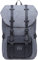 KAUKKO Rucksack Damen Herren Daypack mit Laptopfach für 15 Zoll Notebook für Schule, Uni, Reisen, Wandern, 22L, Grau und Schwarz