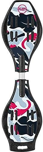 Centrano Unisex – Erwachsene Flexsurfing V2 Air Waveboard, Palm Leaf, One Size