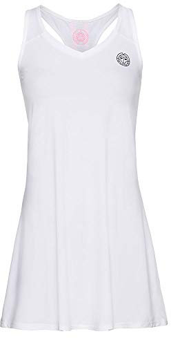 BIDI BADU Damen Sira Tech Dress, Weiß, XL