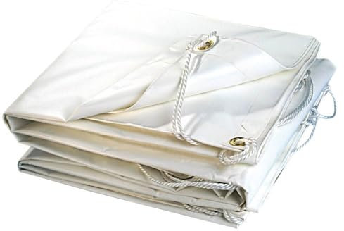 TERRE JARDIN Lona PVC Premium Blanca 300 g/m2