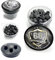 100 x D-Type Hard Mix Gummi Stahlschalen Gummibälle gemischt mit Stahlpulver 6 Gramm schwere Munition für Training Zuhause Selbstverteidigung Paintball Pistolen in 68 Kaliber