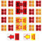 SAVITA 1600pcs/32 Packs Sign Here Tabs, Yellow & Red, BOPP Waterproof, Arrow Design, Office & School Note Book