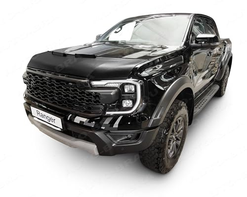Auto-Bra AB3-00746 kompatibel mit Ford Ranger-Raptor ab 2022 Haubenbra Steinschlagschutz Tuning Bonnet Bra