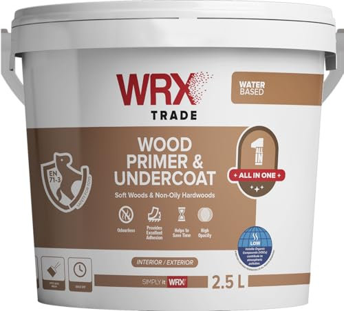 WRX TRADE WOOD PRIMER & UNDERCOAT (2.5lt)