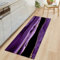 SHOMEY Küchenteppiche Lila Marmor 60x180 cm Küchenmatte, Rutschfester Küchenläufer, Fußmatte Türmatte, Teppich Läufer für Küche, Flur, Eingang