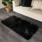 Sienna Fluffy Rug Living Room 120 x 170cm, Super Soft Anti-Slip Medium Rug for Bedroom Luxury Shaggy Area Rugs Thick Pile Non-Shedding Floor Carpet Mat, Black