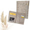 Beliah - Mutterpasshülle aus Filz - Mutterpass Schutzhülle - Organizer - Schwangerschaft - Geschenk für Schwangere - Dokumententasche (Beige ohne Aufdruck)
