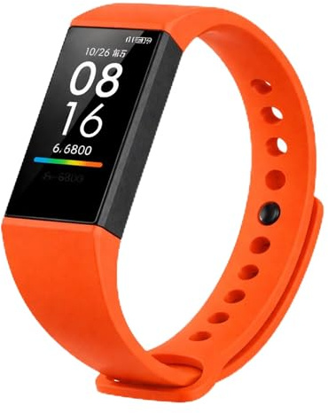 iGlobalmarket Cinturino di ricambio compatibile con Xiaomi Mi Band 4C – Cinturino regolabile in silicone morbido, impermeabile, comodo e sicuro per uso quotidiano e sportivo