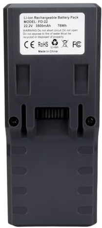 3500mAh 22.2V Replacement Battery Compatible with Hoover Freedom FD22 Series FD22G 011, FD22RP 011, FD22L 001, FD22BC 011, FD22BR 001 Vacuum Cleaner PN: TBTTV1T1 TBTTV1B1 35601729