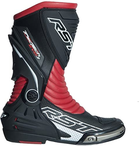 RST Tractech Evo III Sport Stivali moto Nero/Rosso 47