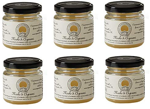 Azienda Agricola Prunotto Mariangela - Miele di Agrumi g. 100 - 6 Confezioni da 100 g (6x100g)
