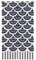 Ofat Home Japanischer Vorhang für Tür, Noren, Wandteppich, Wandbehang, Schlafzimmer, Küche, Badezimmer, Raumdekoration, Ginkgo-Blatt, schlicht, dunkelblau, 85,1 x 150 cm