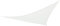 AKTIVE 61016 - Toldo Sombreo Garden Triangular UV50 Color Blanco