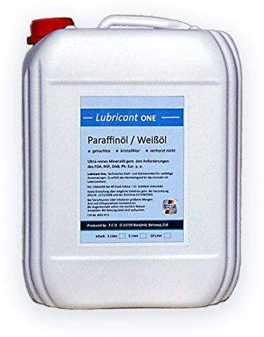 Lubricant ONE Paraffinum Perliquidum (10 Liter) Paraffinöl, med. Qualität (Ph.Eur.), hochreines Universalöl