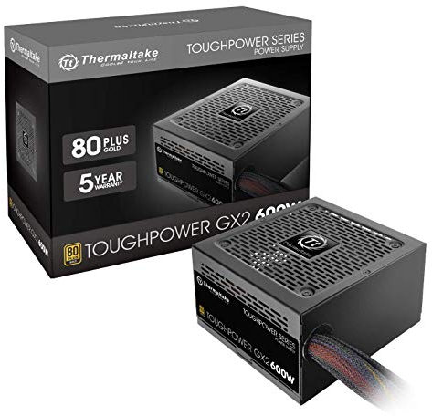 Thermaltake Toughpower GX2 80+ Gold 600 W SLI/Crossfire Ready Alimentation continue ATX 12 V V2.4/EPS V2.92 non modulaire