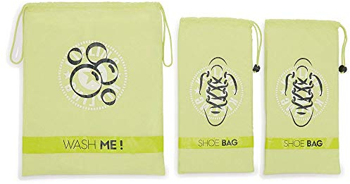 Kipling - Accessori da viaggio per il trasporto, colore: Verde lime