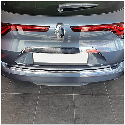 tuning-art L434 Edelstahl Ladekantenschutz passend für Renault Mégane 4 Grandtour FL 2021-, Farbe:Silber
