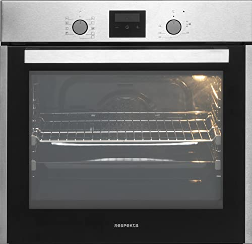 Respekta Horno empotrado autosuficiente / 8 tipos de calentamiento/tiempo LED con control táctil/volumen de 60 litros/conexión de enchufe/clase de eficiencia energética A / AB140-33