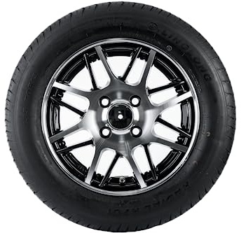 ALU Anhängerrad 155/70 R13 75N 4x100 ET30 – 13 Zoll Komplettrad mit Aluminium Felge für Anhänger und Anhaenger, 387 kg Tragfähigkeit, stabile Lösung für leichte Transporte