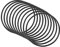 QUARKZMAN 10 Stücke Nitrilkautschuk O-Ring Nitrilgummi Dichtung 90mm x 84mm x 3mm für Wasserhahn Klempner Reparatur Dichtung Verbindung, Schwarz